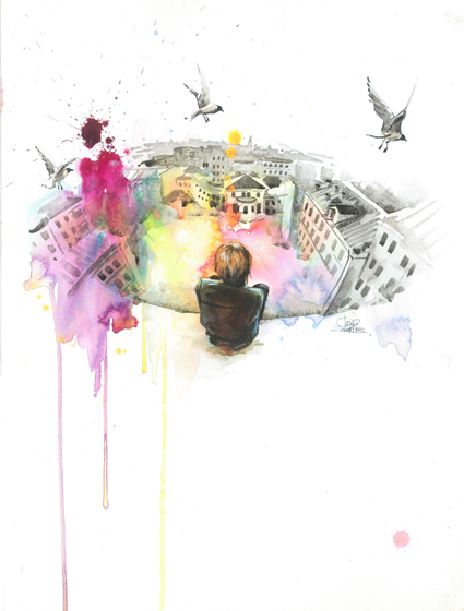 05-Lora Zombie watercolors